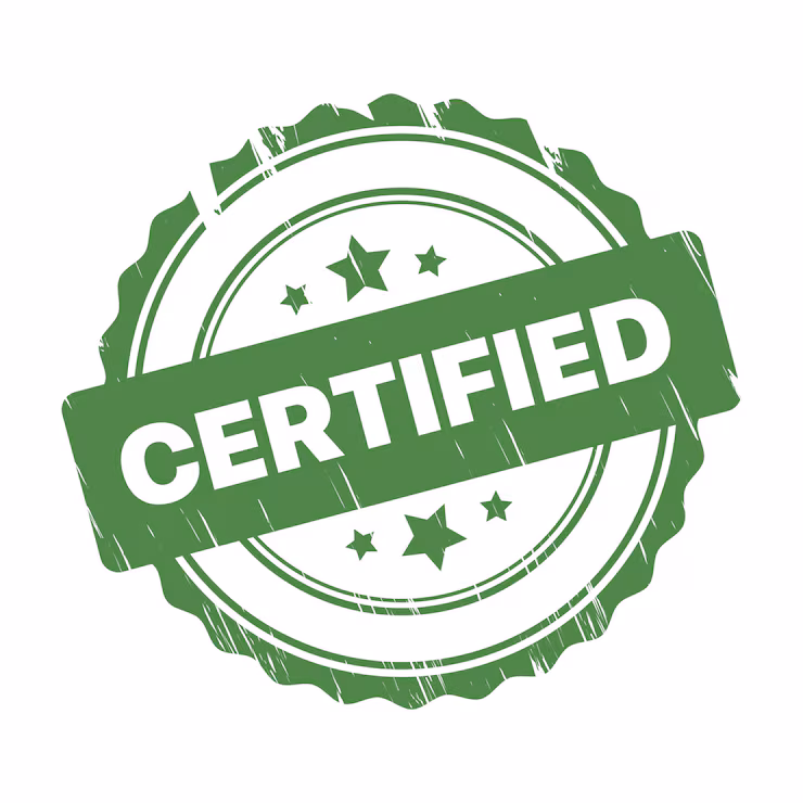 100% Certified Laboratory