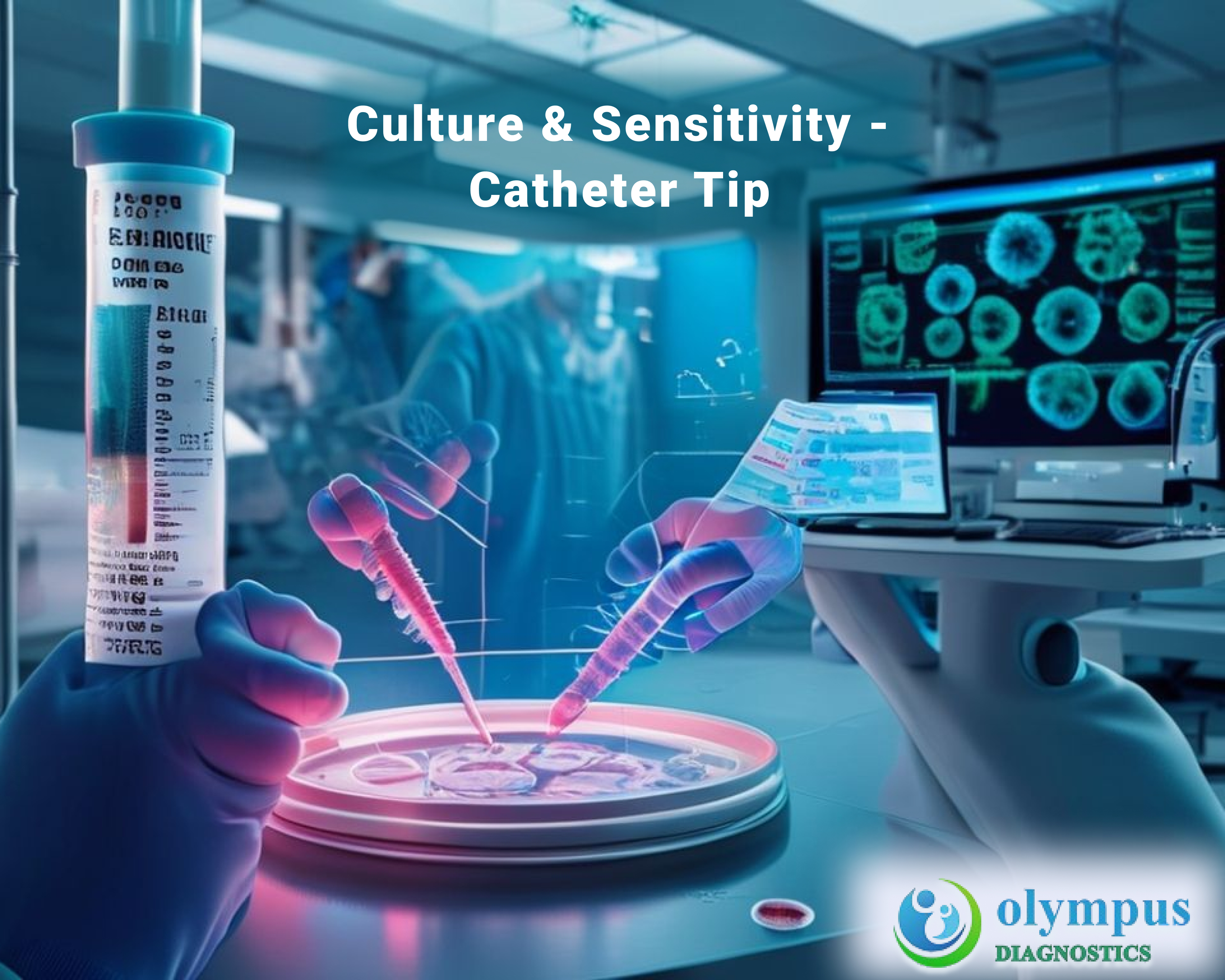 CULTURE & SENSITIVITY - CATHETER TIP