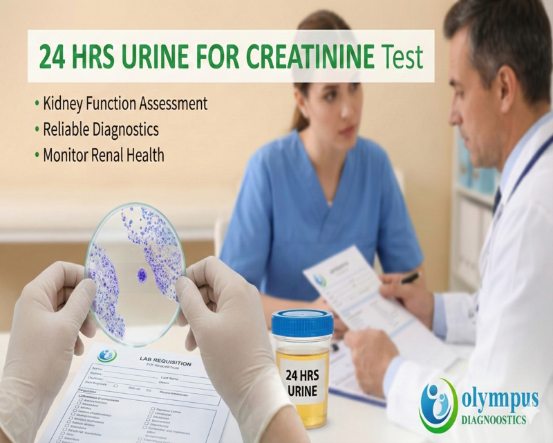 24 HRS URINE FOR CREATININE