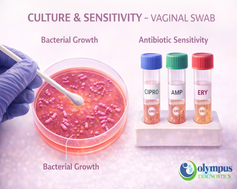 CULTURE & SENSITIVITY - VAGINAL SWAB