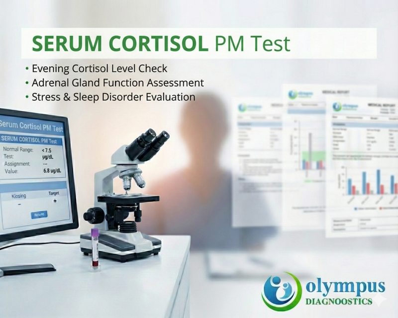 SERUM CORTISOL PM
